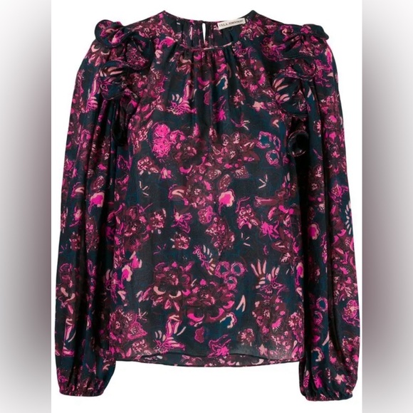 Ulla Johnson Floral Blouse - Picture 10 of 10